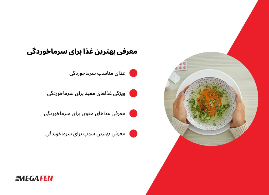 بهترین غذاها برای سرماخوردگی: سوپ، آش، خوراکی‌های مقوی و تقویت‌کننده سیستم ایمنی بدن.