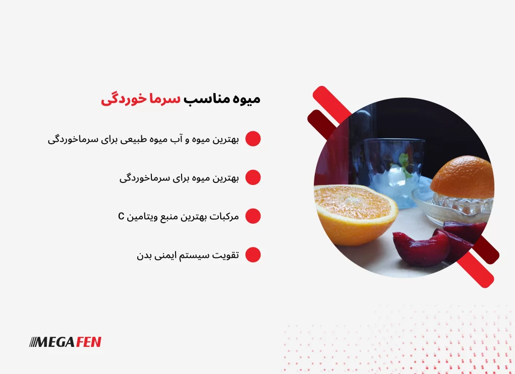 در دوران سرماخوردگی، بدن بیش از هر زمان دیگری به ویتامین‌ها، آنتی‌اکسیدان‌ها و مایعات نیاز دارد. مصرف میوه‌ها و آبمیوه‌های طبیعی مانند پرتقال، انار، سیب، کیوی، توت‌فرنگی و آناناس می‌تواند با تقویت سیستم ایمنی، کاهش التهاب و تأمین آب بدن، به بهبود سریع‌تر علائم کمک کند. این میوه‌ها سرشار از ویتامین C هستند و نقش مؤثری در کاهش گلودرد، سرفه و ضعف عمومی دارند. البته انتخاب میوه مناسب باید متناسب با علائم فرد باشد و در صورت تداوم یا شدت بیماری، مراجعه به پزشک ضروری است.